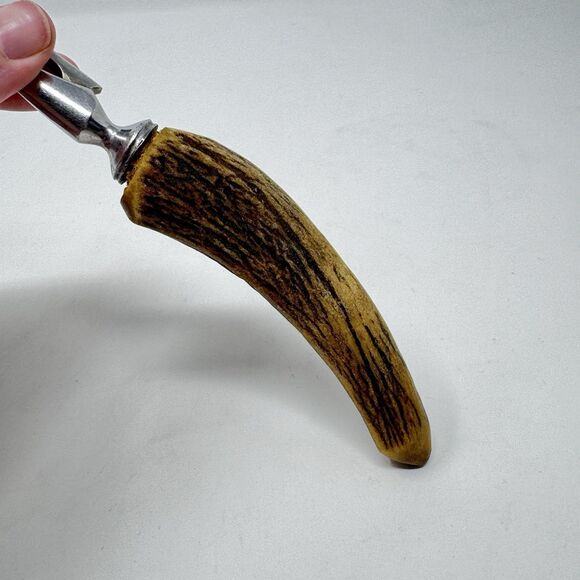 Vintage Sheffield Harrison Bros & Howson Cutlers to His Majesty Carving Set Stag - Picture 9 of 9